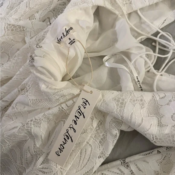 White Lace Dress - Picture 5 of 5